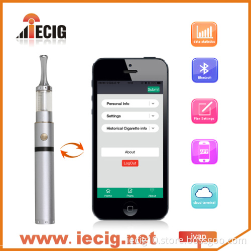 Iecig cloutank vaporizer pen blue-tooth ceramic vaporizer pipe IVAP